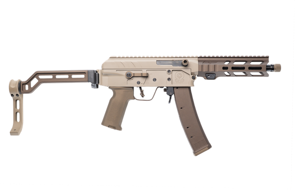 CNC Firearms x Show Low Blackjack Omega PCC 9mm Brace Pistol 9" Threaded Barrel - CZ Magazine, CNCDOUBLEDOWN