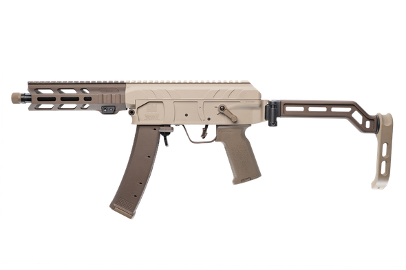 CNC Firearms x Show Low Blackjack Omega PCC 9mm Brace Pistol 9" Threaded Barrel - CZ Magazine, CNCDOUBLEDOWN