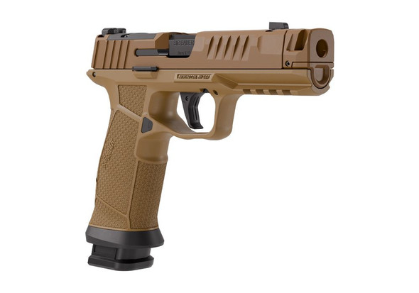 Sig Sauer P385-MACH3D 9mm Pistol 4" Barrel - 21 Rd - Coyote, 385F-9-MACH3D-COY