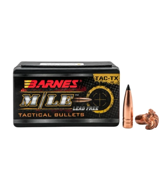 Barnes Bullets 32556 TAC-TX 8.6 Blackout .338 200GR TAC-TX BT - 50 Bx