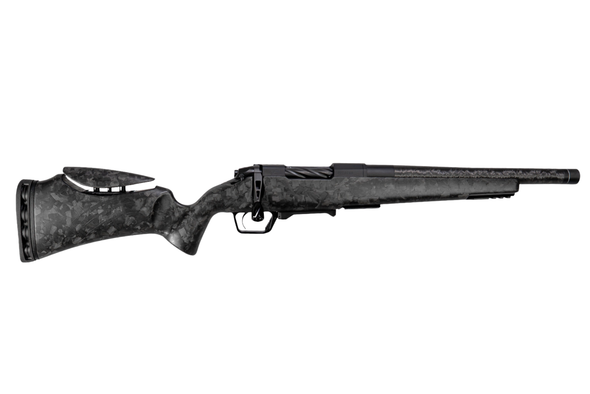 Fierce Firearms Wingman 22 Creedmoor SBR 12.5" Threaded Barrel - Black / Matrix Raw Carbon, WING22CMBMX