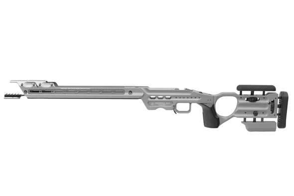 MasterPiece Arms Vanquish Chassis - Remington 700 Short Action - Gunmetal