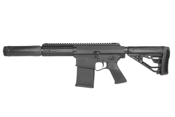 Genesis Arms Gen-12 SBS & HUXWRX Ventum 12K Suppressor Kit, GENESIS-K-SBS5R-HUB, 850078509277