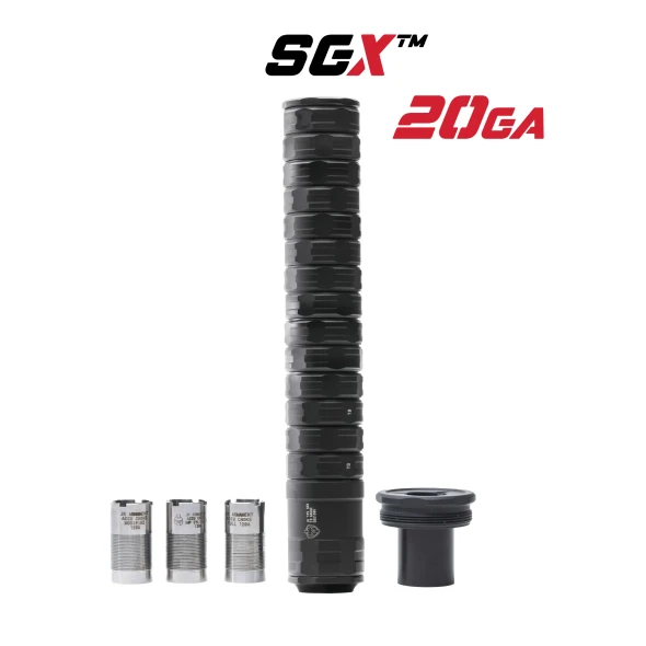 JK Armament SGX 20GA Configurable Aluminum Suppressor, JK-195SGX20