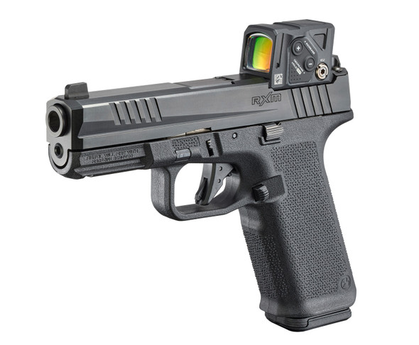 Ruger RXM x Aimpoint COA 9mm Pistol Bundle 4" Barrel - Black Magpul EHG Grip, 19465, 736676194650