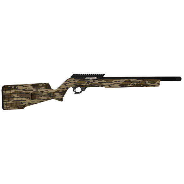 TacSol X-Ring VR Gen 2 - .22 LR Rifle 16.5" Matte Black Threaded Barrel - 10 Rd - Magpul Hunter X-22 Stock - Mossy Oak Bottomland Camo, ATE2-MB-B-M-MOB, 879971009714