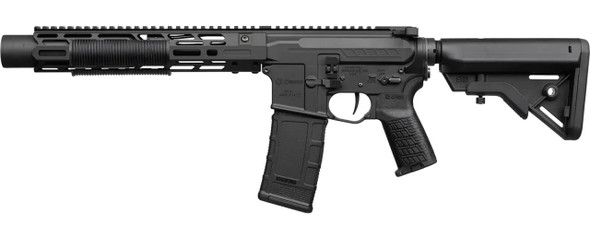 CMMG MK4 Zeroed Banshee SD .300 BLK SBR 6.5" Integrally Suppressed Barrel - Black, 30A0E11-AB, 30AE11-AB, 840442510282