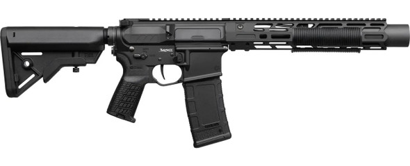 CMMG MK4 Zeroed Banshee SD .300 BLK SBR 6.5" Integrally Suppressed Barrel - Black, 30A0E11-AB, 30AE11-AB, 840442510282