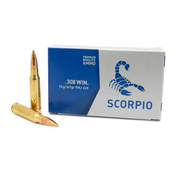 STV Technology Scorpio 308 Win 147gr FMJ - 20rd Box
