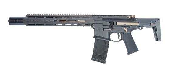 Q Honey Badger SD .300 Blackout SBR 7" Barrel - Limited Sniper Grey Finish, HB300B7INHBSILGRYG