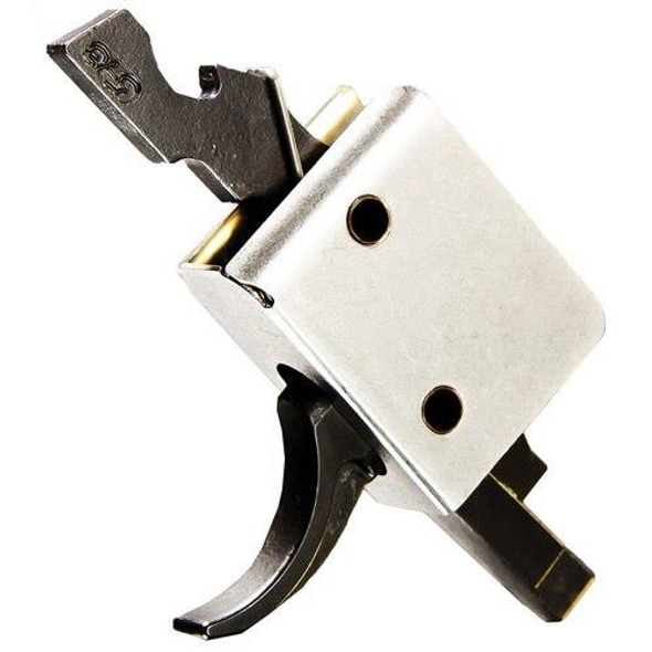 CMC AR-15 / AR-10 Single Stage 3 Gun Trigger - Curved Bow – 2.5lb Pull