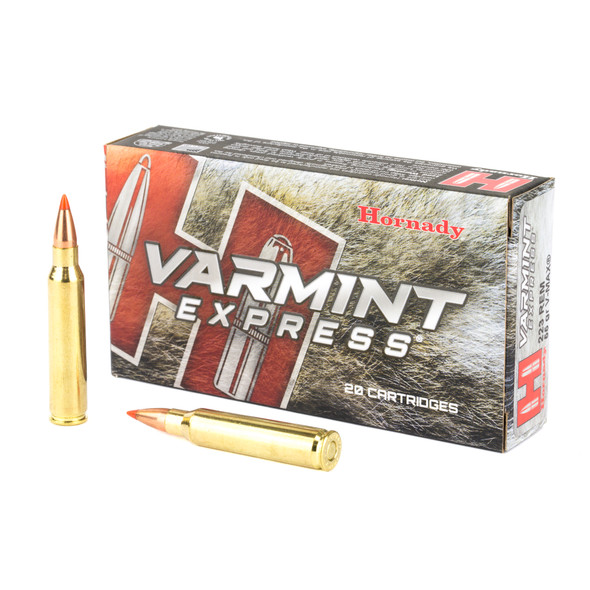 Hornady Varmint Express .223 Remington V-Max 55 Grain 20 Rounds