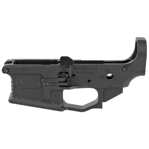 Radian AX556 Stripped Billet Lower Receiver - Black, R0166, 817093021283