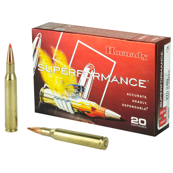 Hornady SuperFormance - 270WIN 130 Grain GMX - 20 Rds