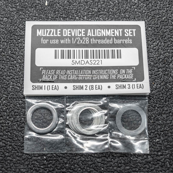 Dead Air Muzzle Device Shim Kit