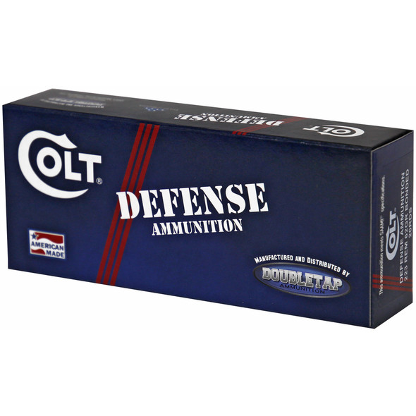 DoubleTap Colt Defense - 223 Rem 62Gr Bonded Defense - 20 Rds