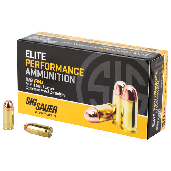Sig Sauer - 380ACP 100 Grain Full Metal Jacket - 50 Rds Sig Sauer - 380ACP 100 Grain Full Metal Jacket - 50 Rds