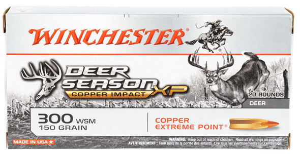  Winchester - 300 WSM 150 Gr Deer Season Copper XP - 20 Rds