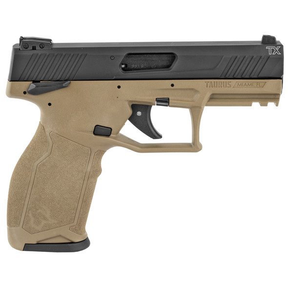 Taurus TX22 - 16rd - 22LR - 4" Barrel - Black/FDE (1-TX22141F)