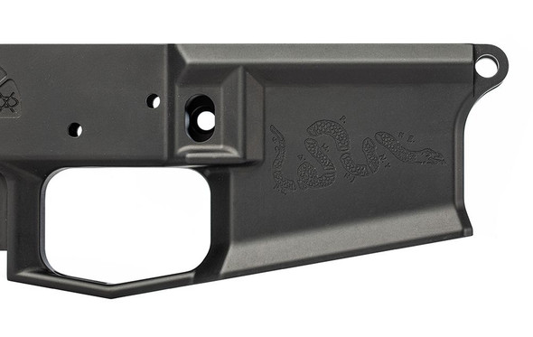 Aero Precision - M4E1 Stripped Lower Receiver, Special Edition: Franklin Snake - Anodized Black