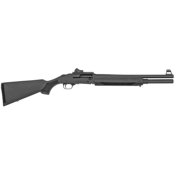 Mossberg - 930 SPX, Semi-automatic Shotgun, 12 Gauge, 3" Chamber, 18.5" Cylinder Barrel, Matte Finish, Synthetic Stock, Ghost Ring Sight, 7Rd, w/Scope Mount (85360)