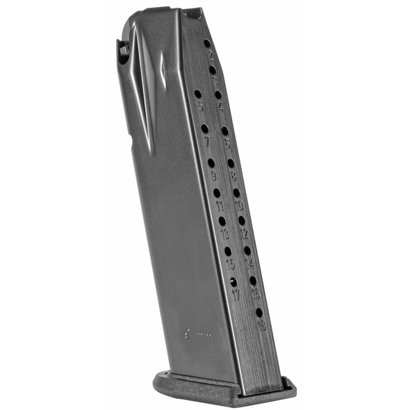 Walther - Magazine, 9MM, 18 Rounds, Fits PDP Full Size, Black