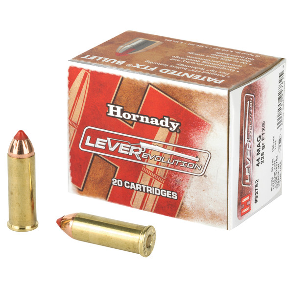 Hornady LeverEvolution 44MAG 225 Grain FlexTip 20 Round Box (92782)