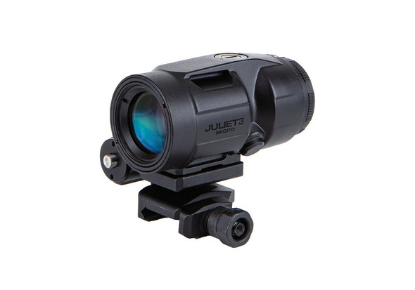Sig Sauer JUILET3-MICRO - 3x22mm Magnifier - 90° Push-Button Flip-to-Side Mount, SOJ3M001, 798681639250