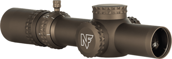 Nightforce ATACR - 1-8X24mm F1 Capped Illuminated Riflescope - FC-DMX™ Reticle - DE, C672, 847362023892