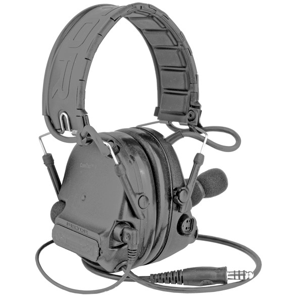 3M™ PELTOR™ ComTac V Headset MT20H682FB-47 SV, Foldable, Single Lead, Standard Dynamic Mic, NATO Wiring, SwatTac V, MT20H682FB-47 SV, 00076308945978
