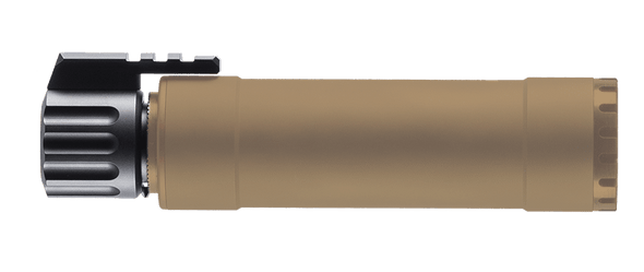 B&T Swiss - TP9/MP9 Suppressor with Anodized TAN (SD-123304-CTA-US)