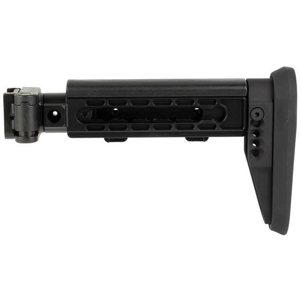 Midwest Industries Alpha Side Folding Stock Fits 1913 Picatinny - Black 