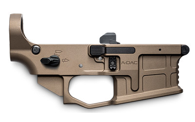 Radian Weapons AX556 A-DAC Stripped Ambi Lower Receiver - Radian Brown