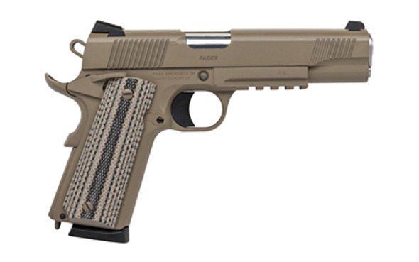 Tisas - 1911 Raider 45 ACP 5" FDE - 8 Rd