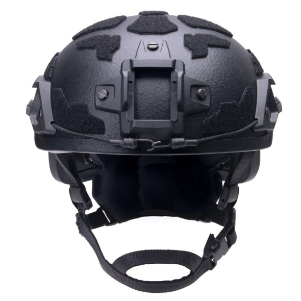 The ARCH helmet is a high cut helmet with strong ballistic resistance. It is designed to stop the latest and most advanced threats from both fragments and small arms up to a .44 Magnum!

Manufactured in Europe with high tenacity aramid from Dupont you get an extreme durable helmet that can withstand harsh use.
