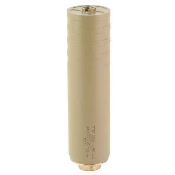 Otter Creek Labs Polonium 30 - 7.62mm Steel Suppressor - Flat Dark Earth, POL30FDE, 664533654200