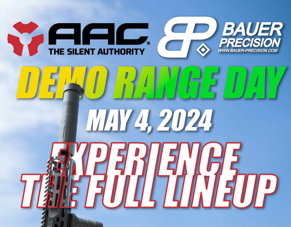 AAC - DEMO - RANGE DAY Fee  - 05/4/2024 - 10AM-3PM