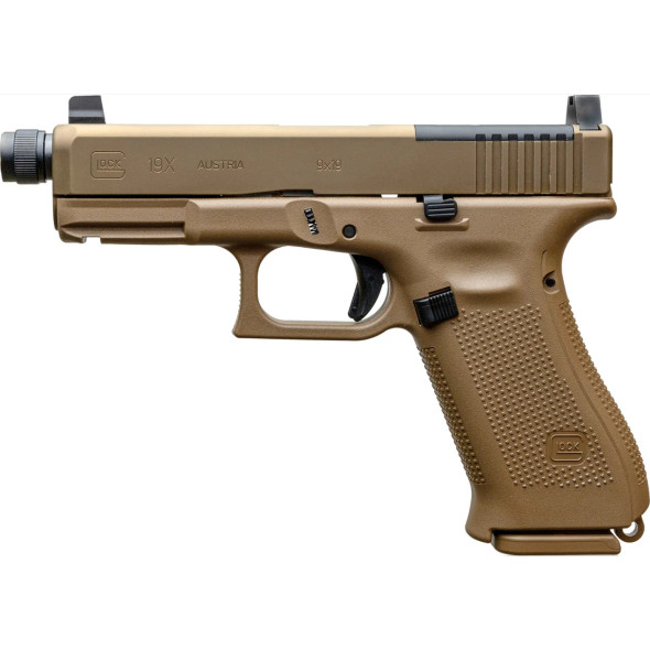 Glock 19X MOS 9mm Pistol 4.02