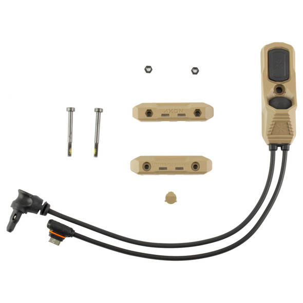 Unity Tactical AXON Link Dual Button Remote For Crane and USB-C - FDE