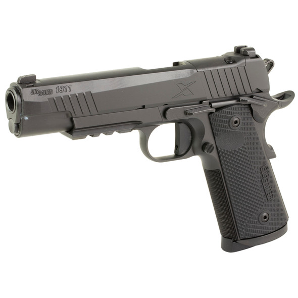 Sig Sauer 1911 X Series Optics Ready .45 ACP Pistol 5" Barrel - DLC Finish Black, 1911XR-45-BXR3, 798681682249