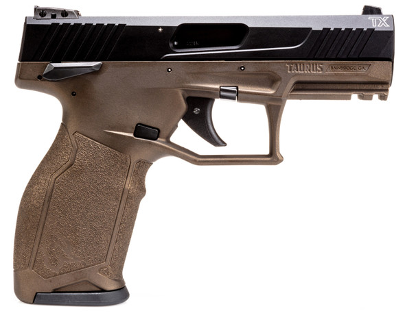 Taurus TX22 Pistol .22LR 4" Barrel Midnight Bronze Frame 16Rd