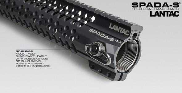 LANTAC SPADA-S Freefloat Handguard 12.5"