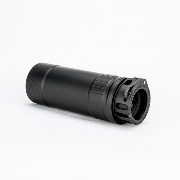 KGM R556A1 - 5.56mm / 6mm Inconel Suppressor - 51T Quick Detach Mount, KGM-RS-R556A1-QD-BLK, 810042350021
