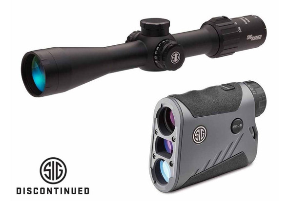 Sig Sauer BDX Combo Kit - SIERRA3 3.5-10x42mm Riflescope & KILO1600 Rangefinder, SOK16BDX02, 798681619849