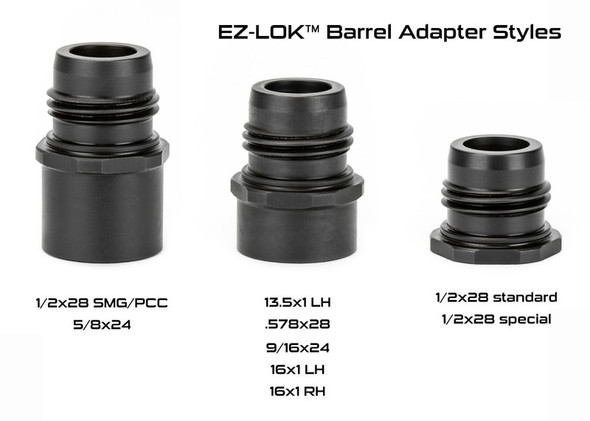 Griffin Armament EZ-LOK Barrel Adapter - 1/2x28