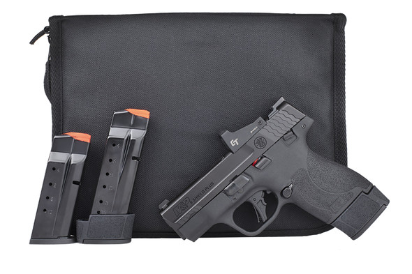 Smith & Wesson M&P9 Shield Plus Micro Compact 9mm OR Pistol - Crimson Trace Package, 14398, 22188900507