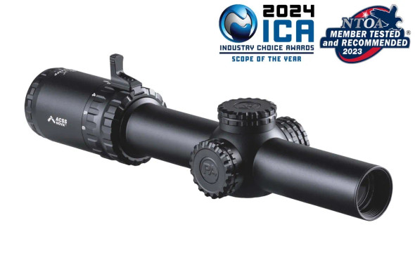 Primary Arms SLx 1-6x24mm SFP Rifle Scope Gen IV - Illuminated ACSS Nova Fiber Wire Reticle - Red Dot Bright™ (610183)