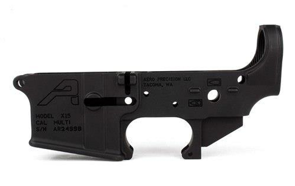 Aero Precision - AR15 Stripped Lower Receiver Gen 2 - Anodized Black Aero Precision - AR15 Stripped Lower Receiver Gen 2 - Anodized Black