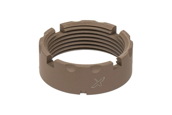 Forward Controls Design CN5F A5 Castle Nut - 4140 PH - FDE Cerakote, CN5F-FDE, 697566711169