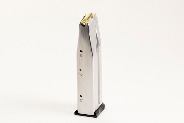 Nighthawk Custom 1911 Double Stack 9mm Magazine -  Aluminum Basepad - 17 Rd, MG0070-AB, 080683014174
